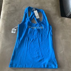 Bebe logo tank top